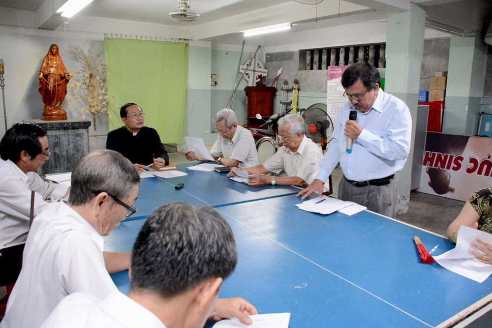 Gx. Vĩnh Hòa: Họp HĐGX mở rộng