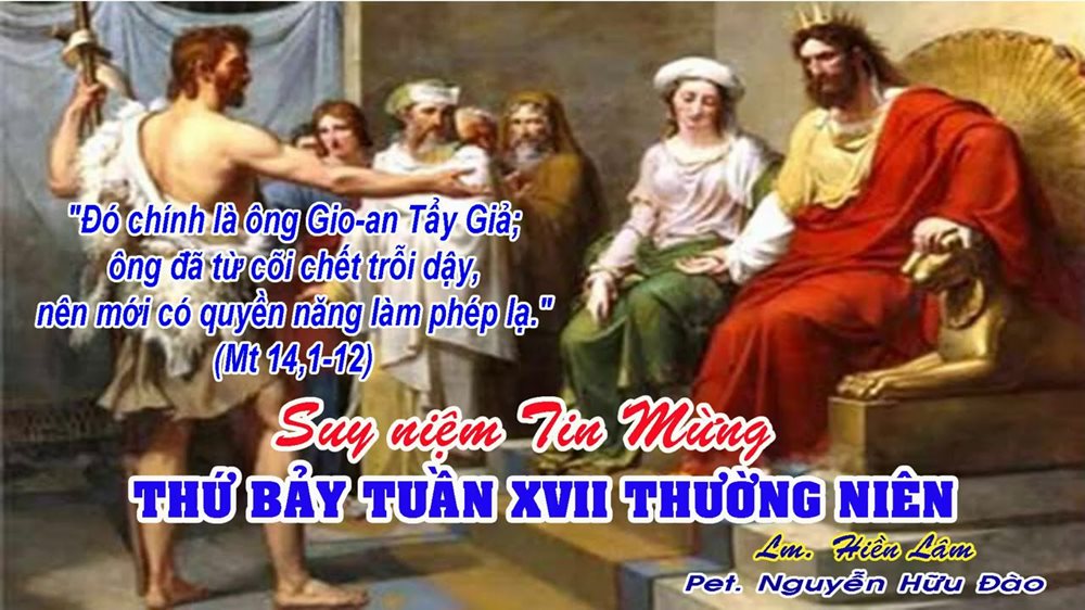 Thứ bảy đầu tháng, tuần 17 thường niên