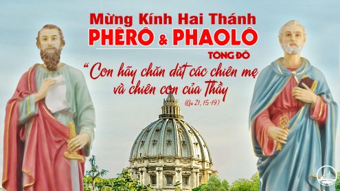 Thứ Bảy tuần 12 thường niên – THÁNH PHÊRÔ VÀ THÁNH PHAOLÔ, TÔNG ĐỒ.