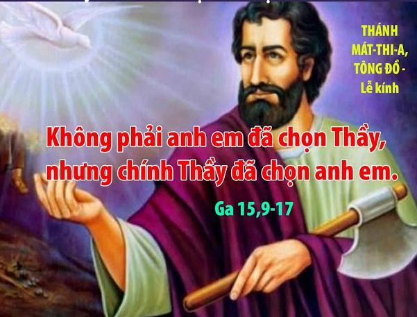 Thứ Ba tuần 4 Phục Sinh – THÁNH MATTHIA, Tông Đồ