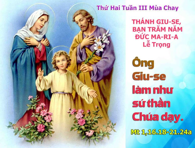 Thứ ba Thánh Giuse, Bạn trăm năm Đức Maria