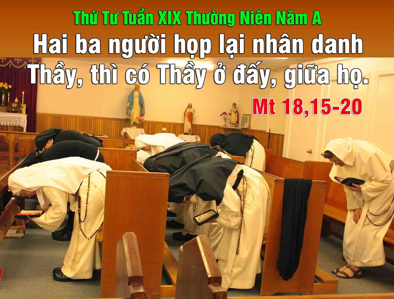 Thứ Tư Tuần XIX Mùa Thường Niên Năm A