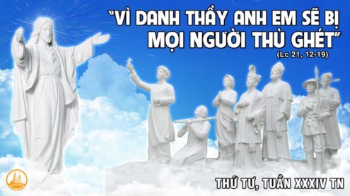 Thứ Tư tuần 34 thường niên