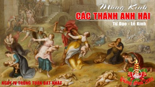 Thứ Bảy – Ngày thứ tư trong tuần Bát Nhật Giáng Sinh – Thánh Anh Hài tử đạo