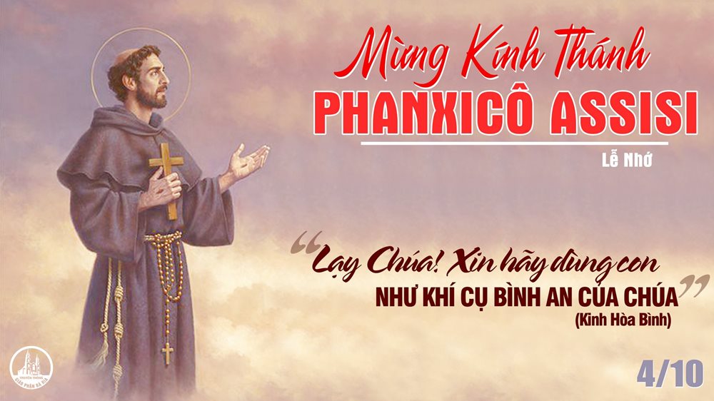 Thứ sáu đầu tháng, tuần 26 thường niên – Thánh Phanxicô Assisi