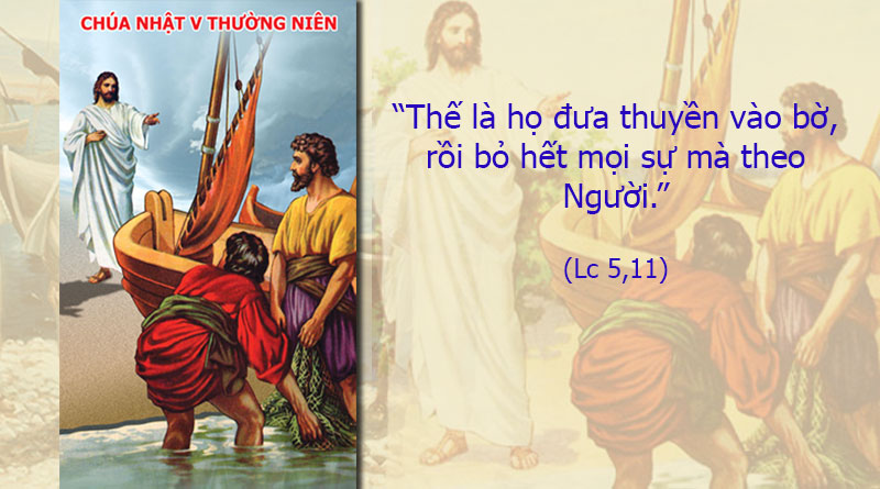 Chúa nhật Tuần V Thường niên, năm C