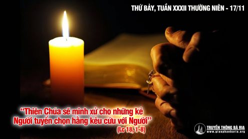 Thứ Bảy Tuần XXXII Thường Niên B