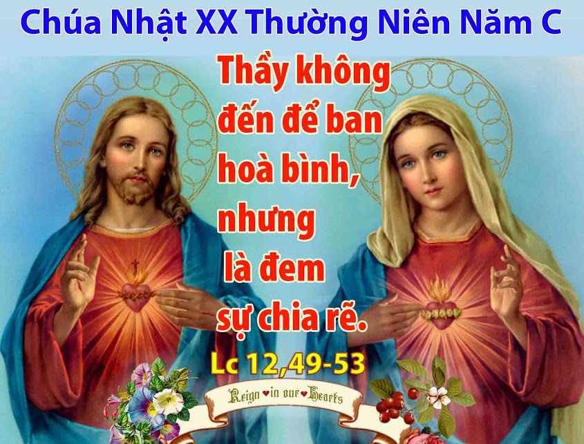 Chúa Nhật 20 Thường Niên năm C
