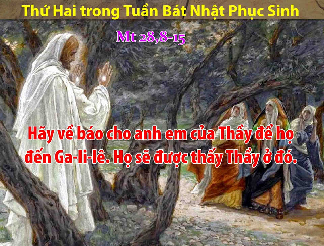 Thứ hai tuần BÁT NHẬT PHỤC SINH