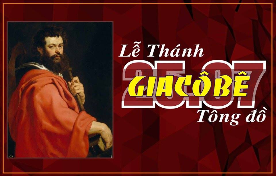Thứ năm tuần 16 thường niên – THÁNH GIACÔBÊ, TÔNG ĐỒ