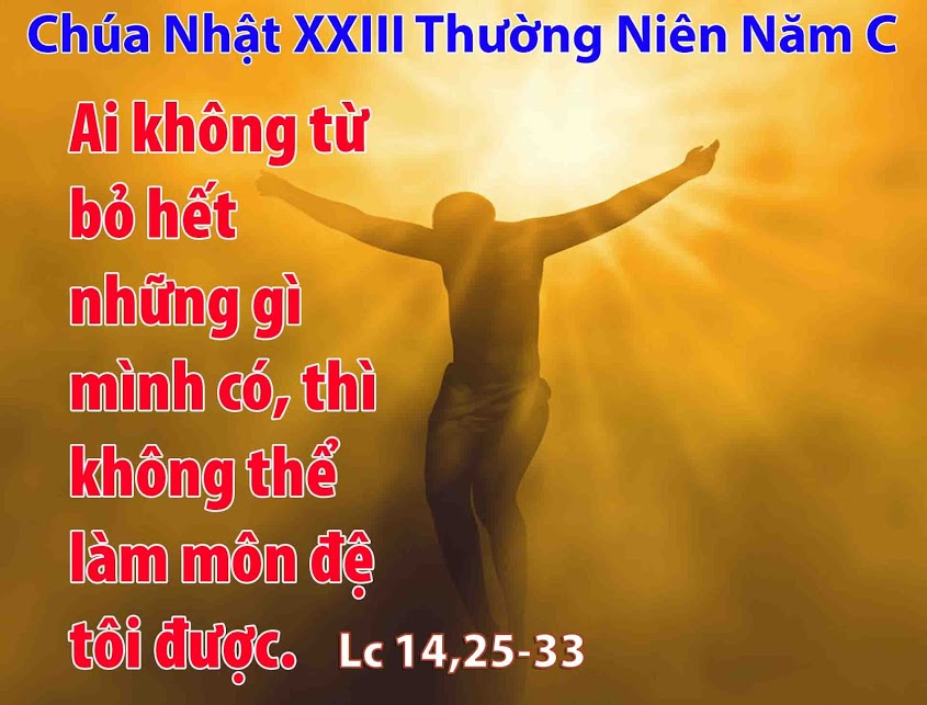 Chúa Nhật 23 Thường Niên năm C